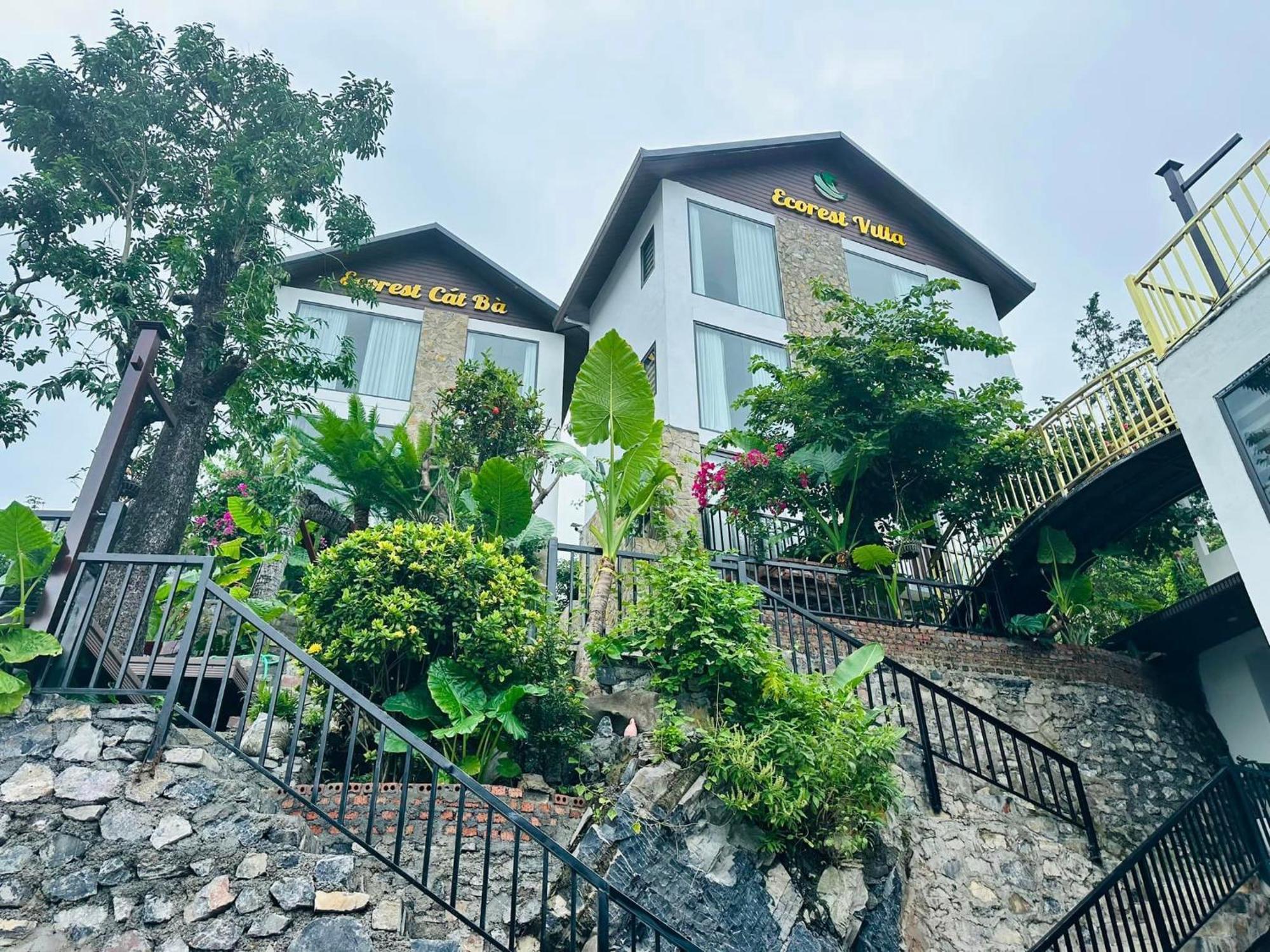 Ecorest Villa Cat Ba Chan Chau Exterior photo